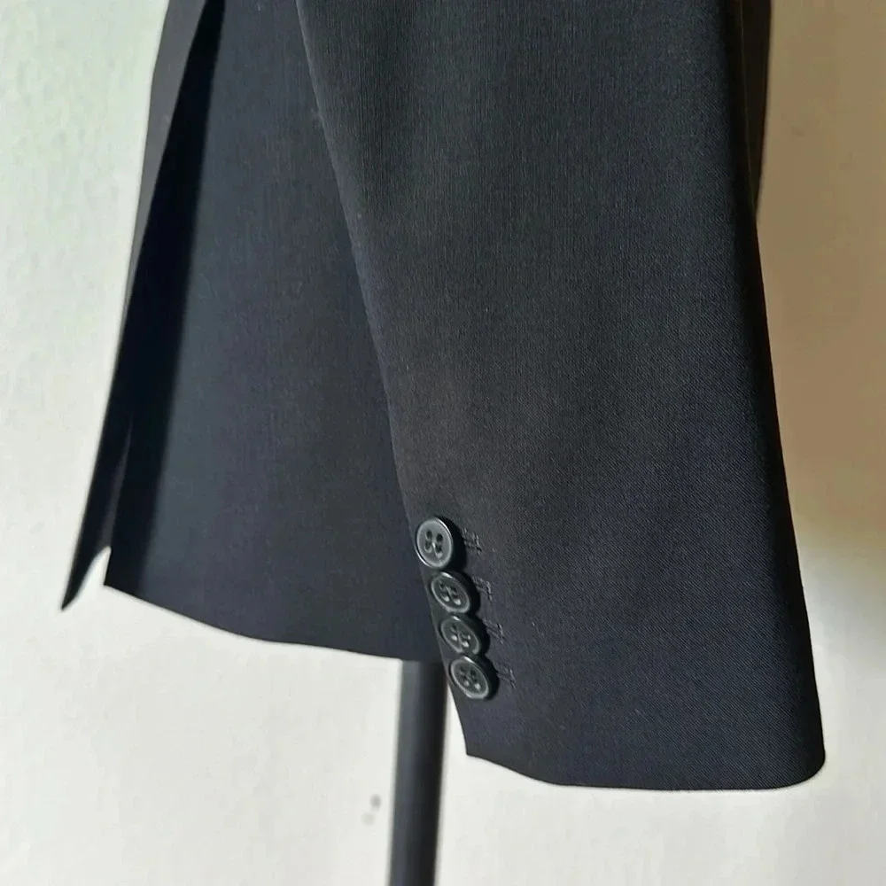 Theory sz 6 wool button close blazer excellent like new condition business work - Picture 5 of 9